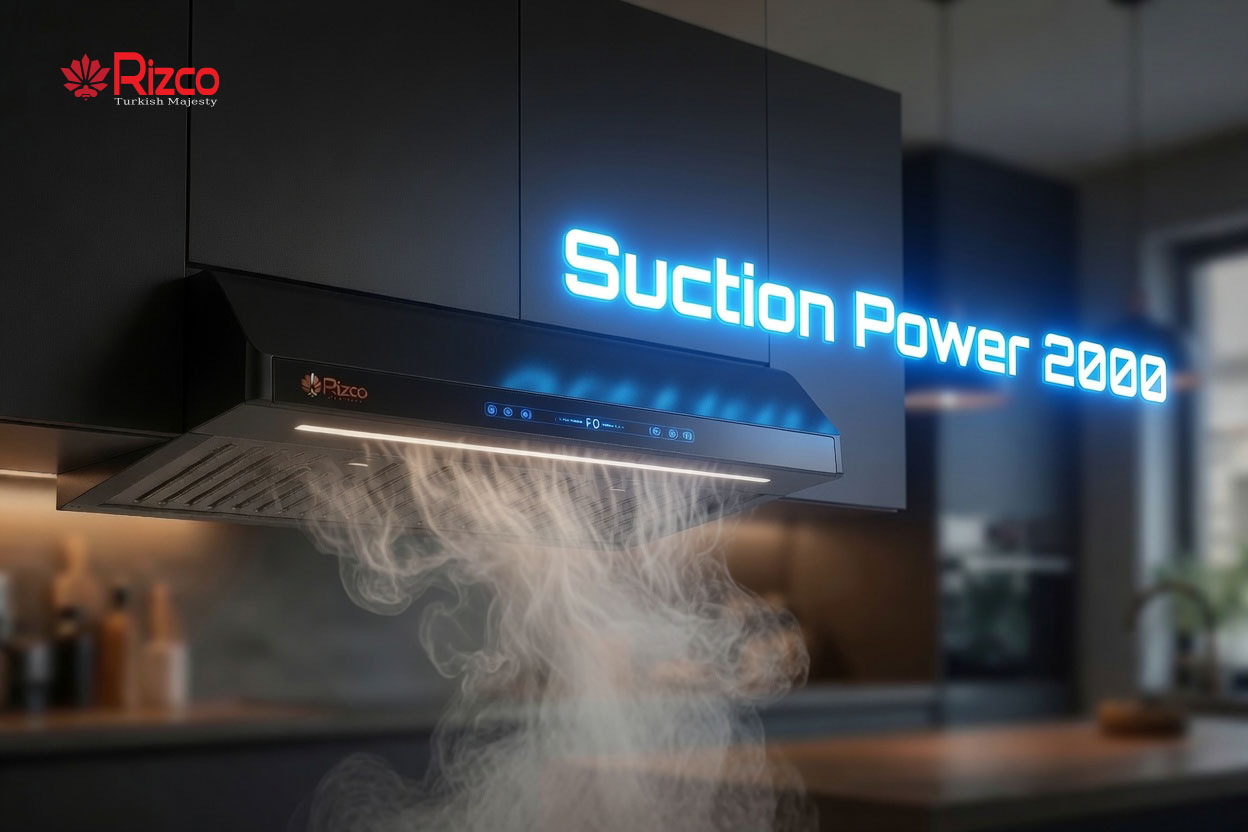 Rizco High Suction Power Kitchen Hood